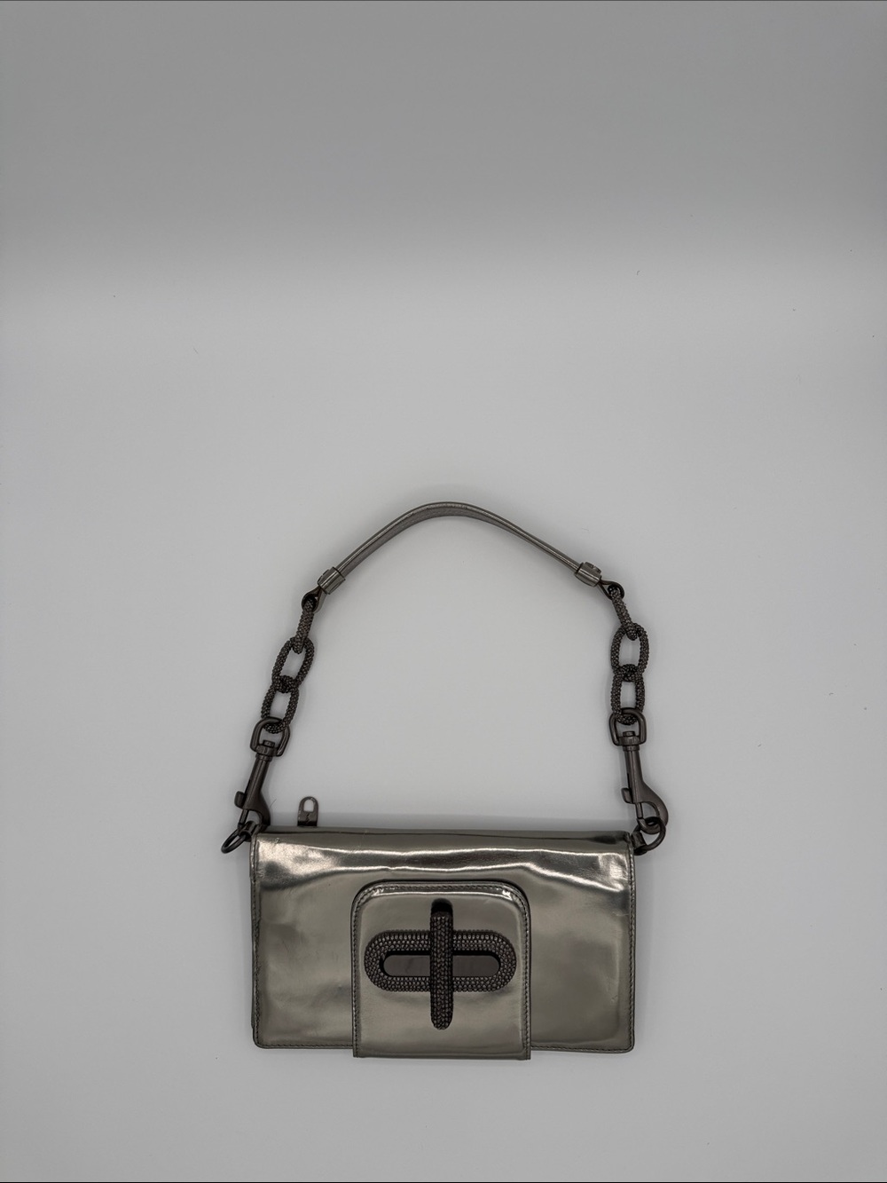 Alexis Hudson Gunmetal Metallic Silver with Turlock